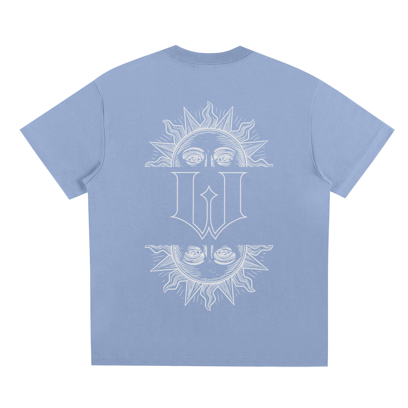 Quick-Dry Cooling T-shirt: Sky Blue