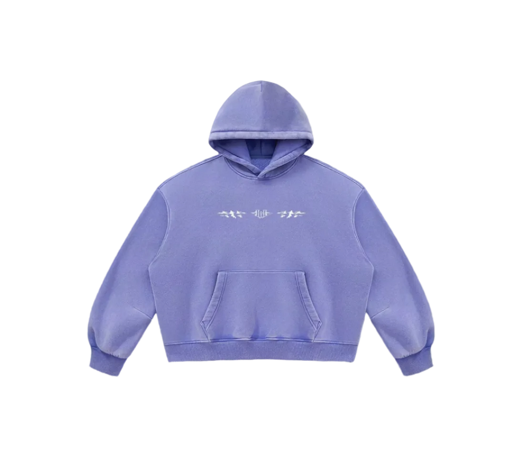Unisex Vintage Wash Boxy Fleece Hoodie