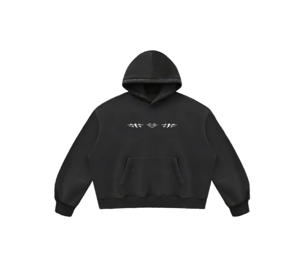 Unisex Vintage Wash Boxy Fleece Hoodie