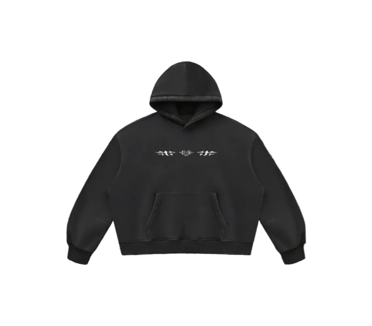 Unisex Vintage Wash Boxy Fleece Hoodie