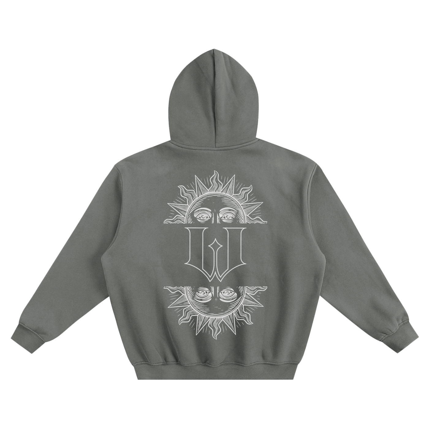 Fleeced Boxy Hoodie