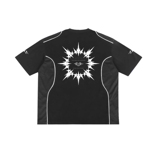 Contrast Piped Panel T-Shirt