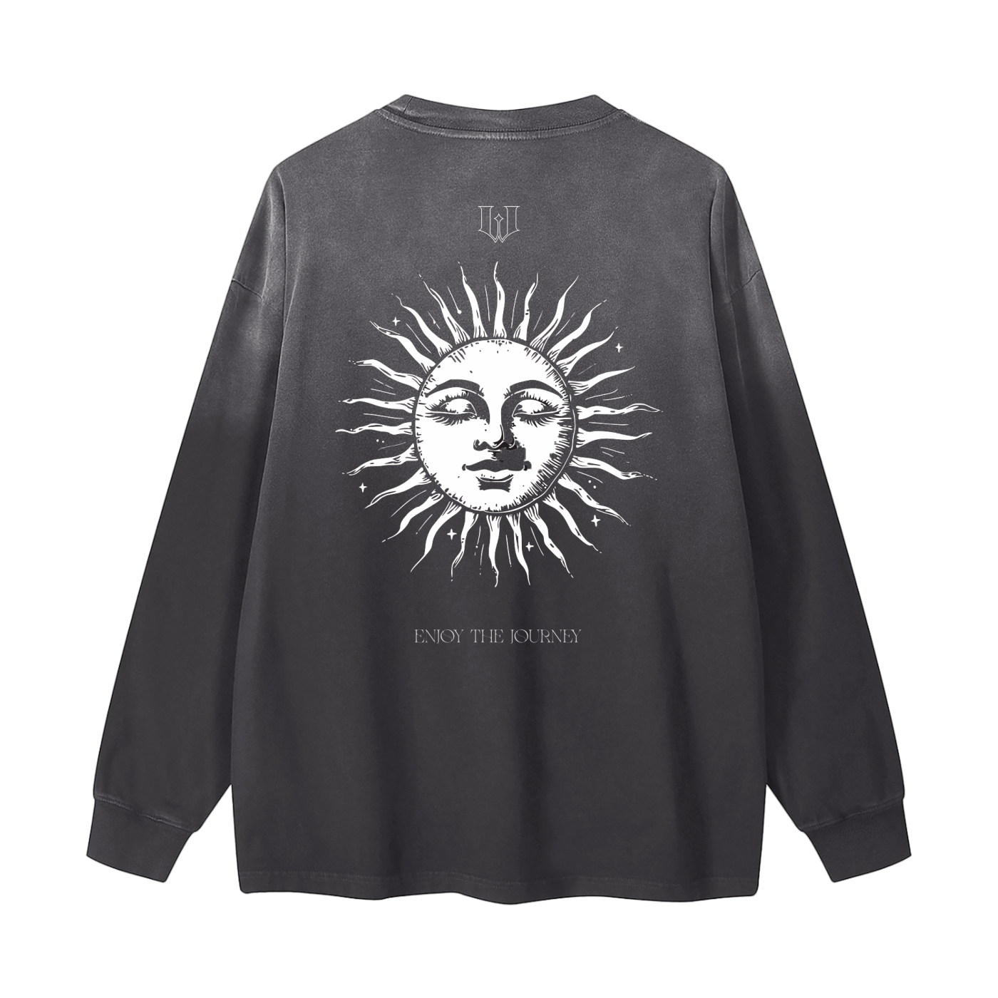 Gradient Vintage Washed Long Sleeve Tee - 270 GSM
