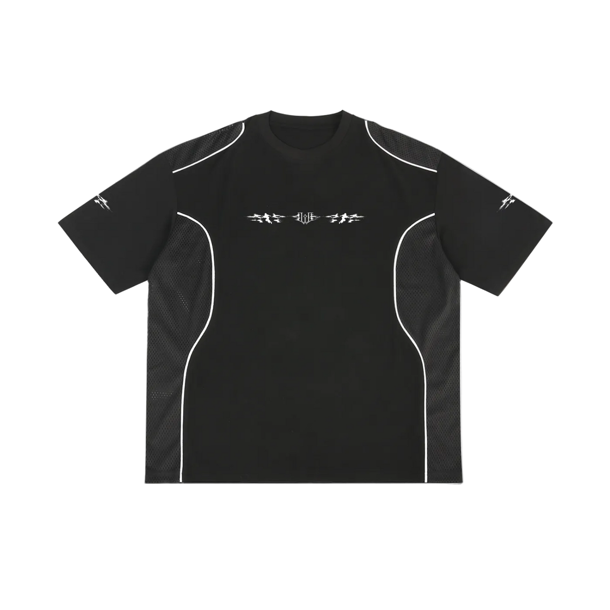 Contrast Piped Panel T-Shirt