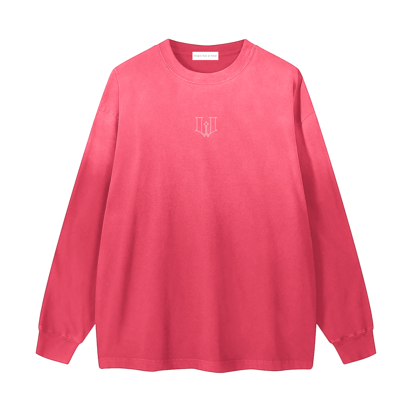 Gradient Long Sleeve Tee - Sun